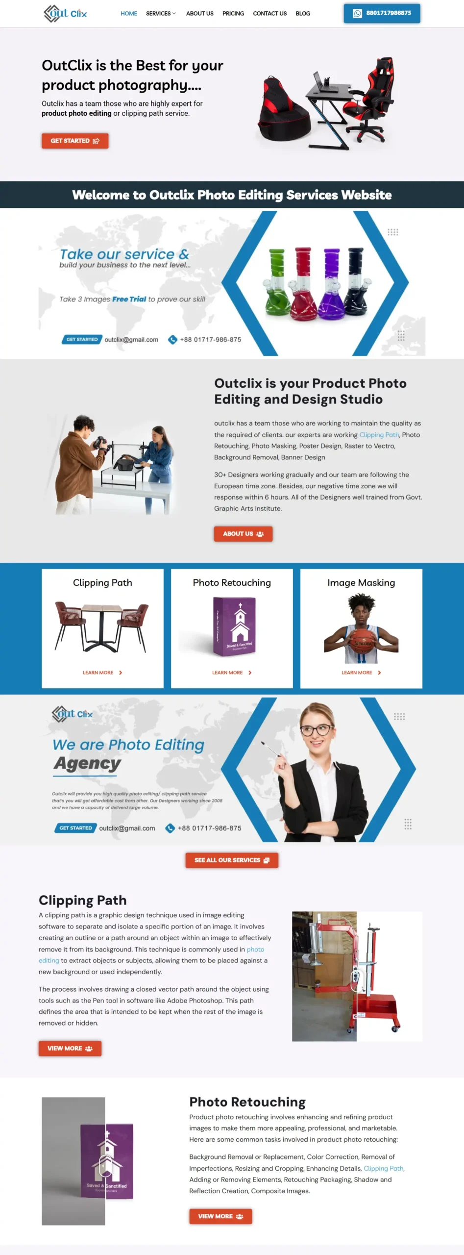 Outclix- Clipping path service